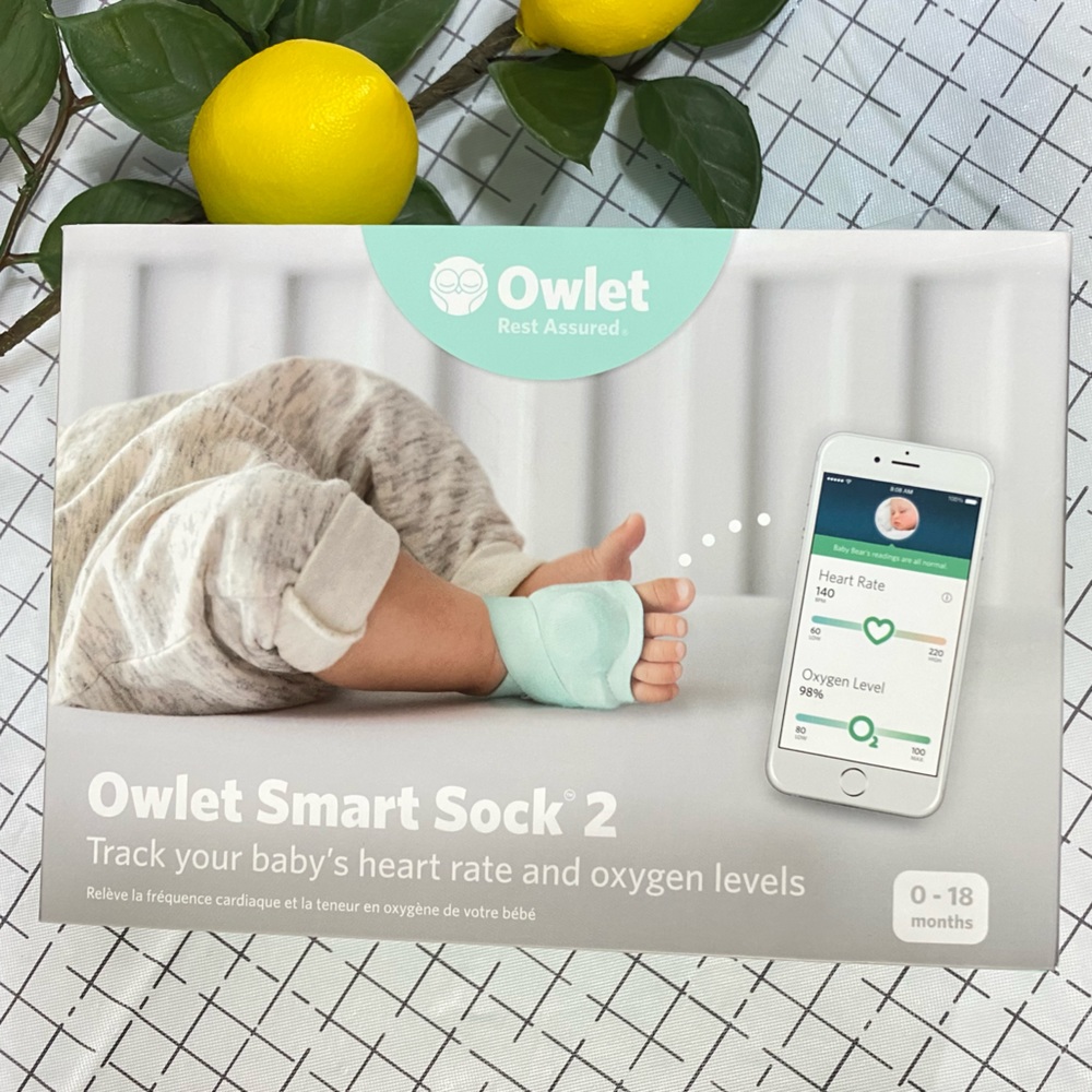 Owlet Smart Sock 2 Baby Monitor 0-18 Months Gently Used